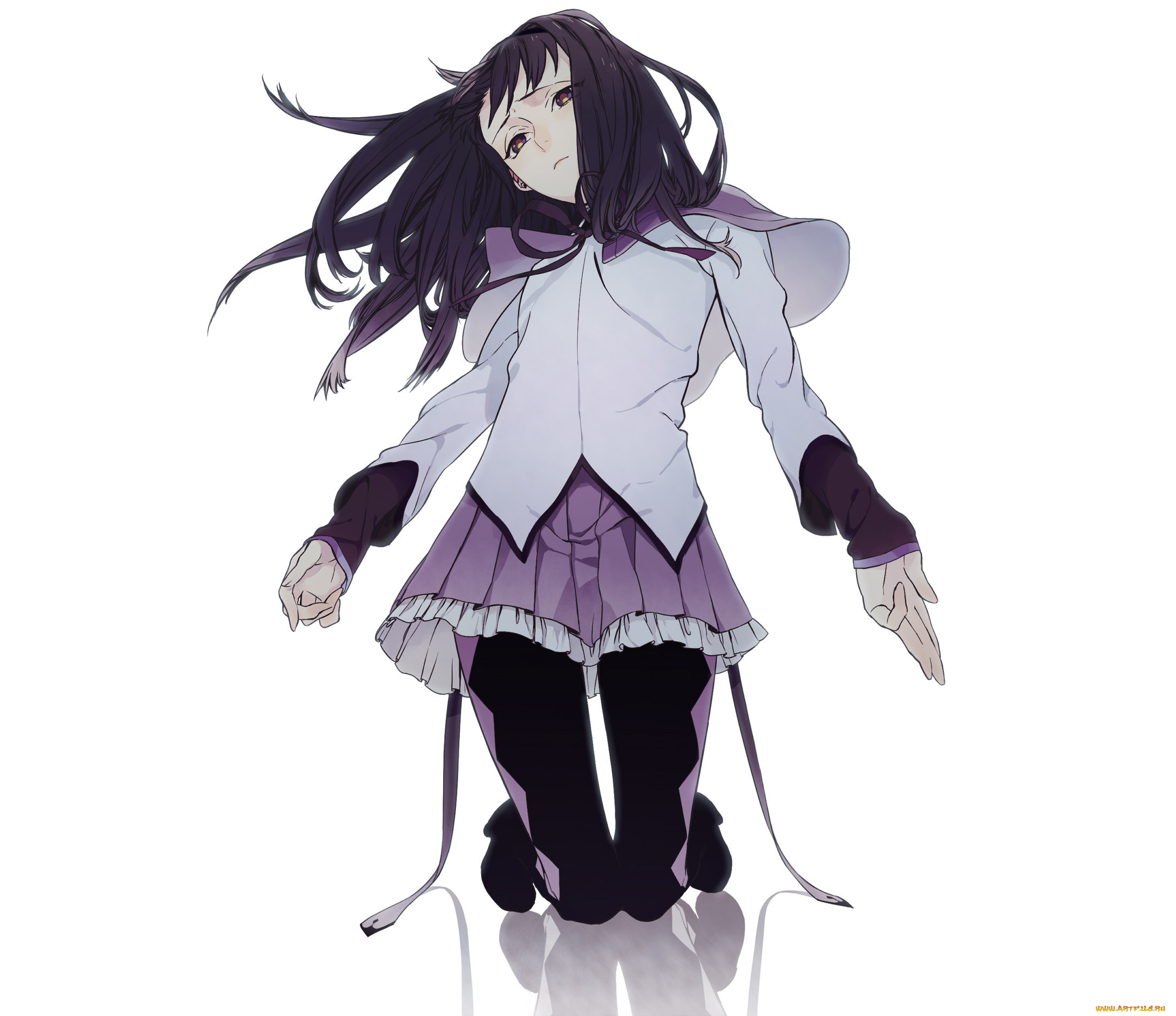 by, rururara, , mahou, shoujo, madoka, magika, magica, akemi, homura